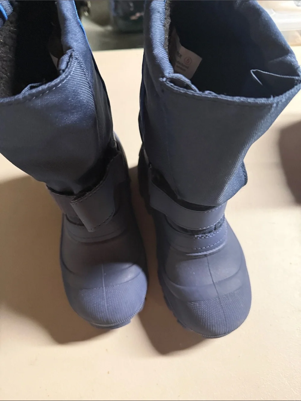 Tundra Kids Navy Blue Winter Snow Boots